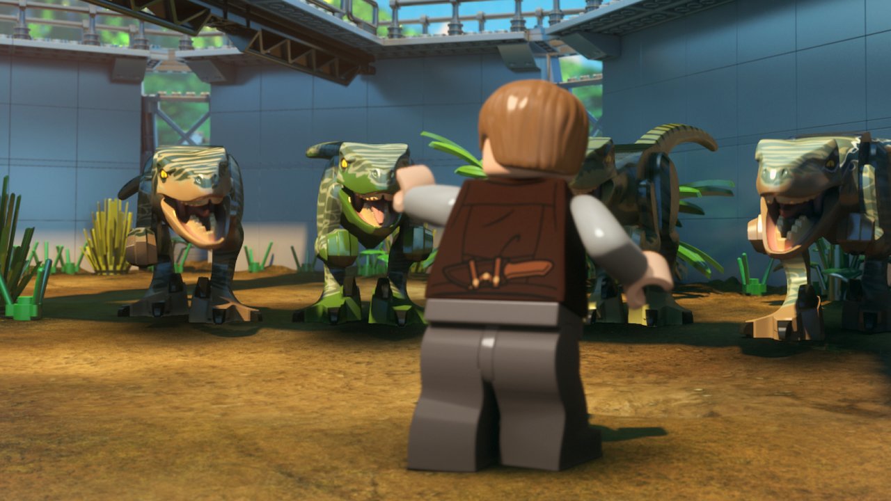 pelicula lego jurassic world